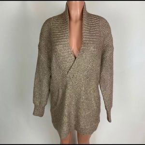 FABULOUS Vince sweater.Merino. Alpaca.XXS-M Taupe